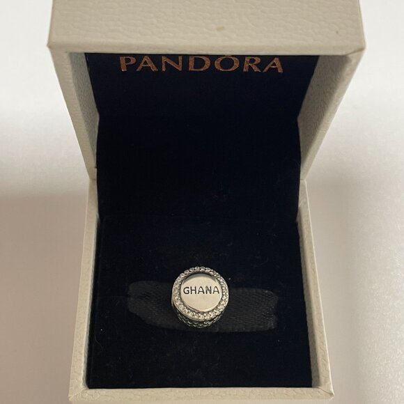 Pandora Ghana Flag Exclusive Charm Bead - Picture 4 of 5